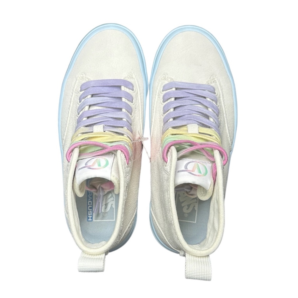 *NEW* VANS Sentry WC Pastel Pop/Marshmallow High Top Shoe Women's Size 8 Multi - Picture 3 of 10